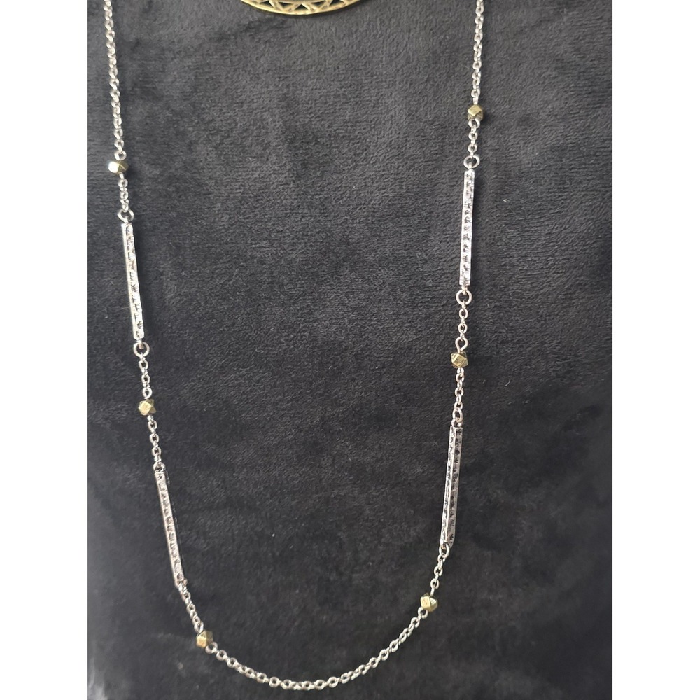 Premier Designs Womens Two Tone 3 Separate Necklace Each can be worn Alone - Picture 3 of 7
